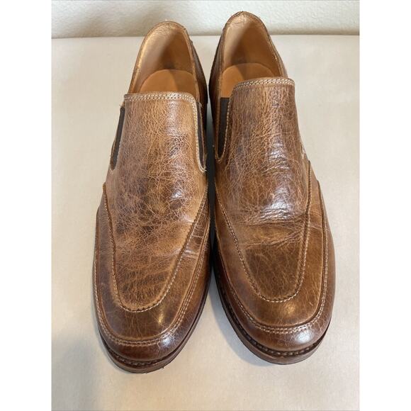 Bed Stu Men’s Scoria Cobbler Brown Leathers Loafers Slip On Size 11 - Picture 3 of 9